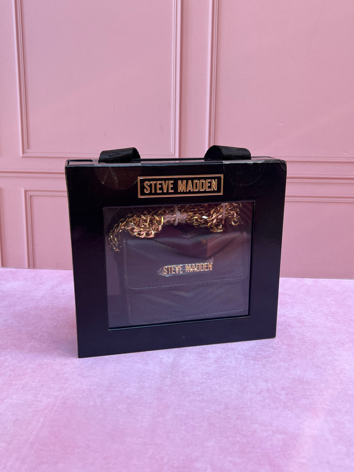 Micro crossbody Steve Madden tono negro