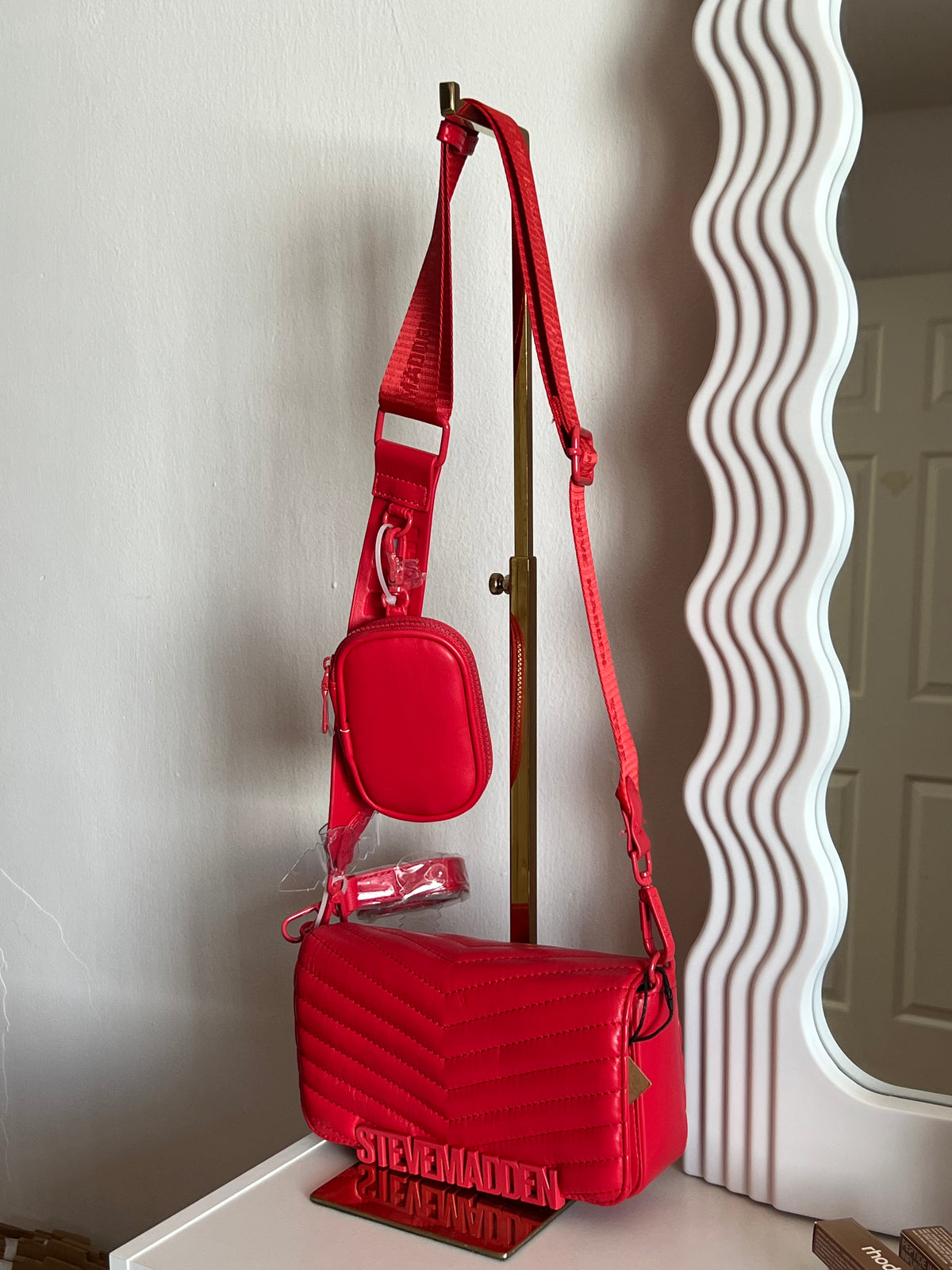 Crossbody Steve Madden roja