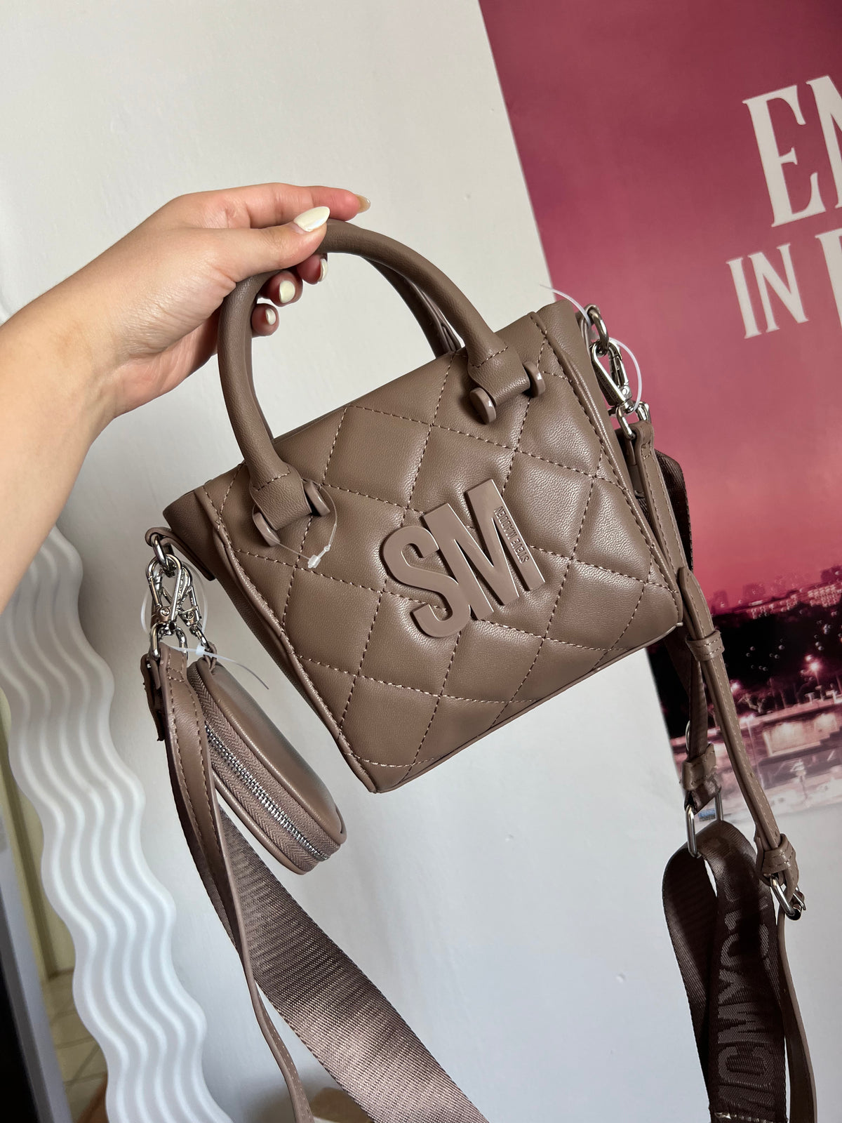 Crossbody Steve Madden café