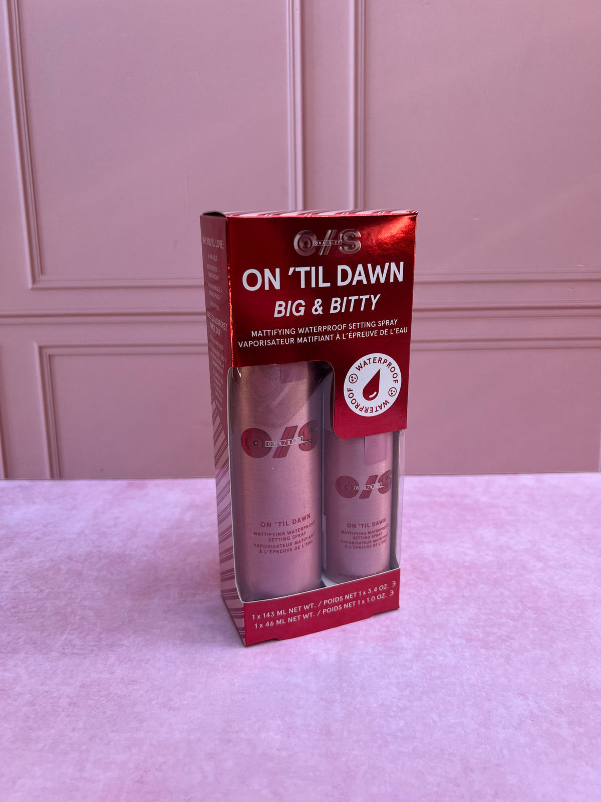 On 'til Dawn Mattifying Waterproof Setting Spray Big & Bitty