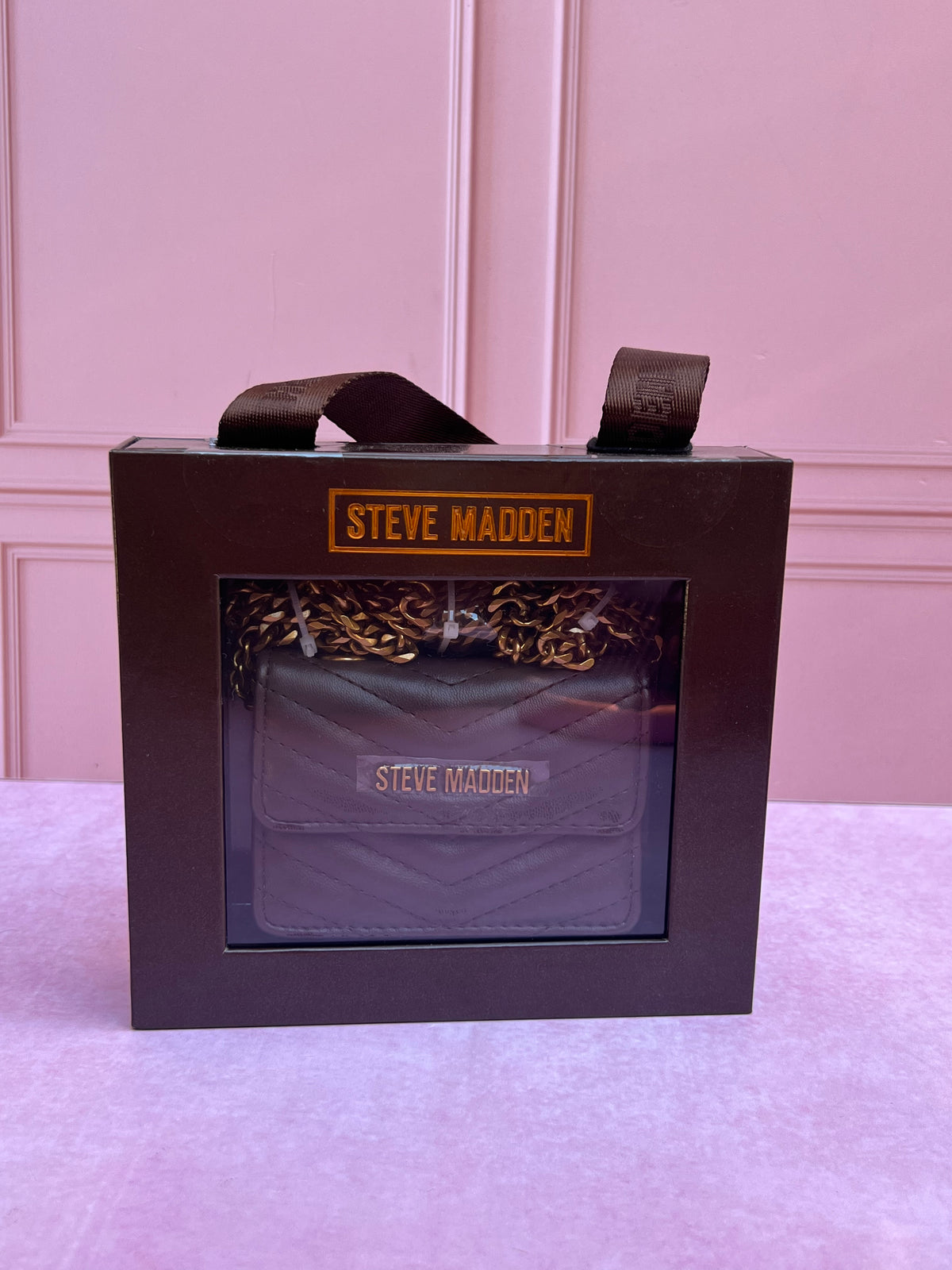 Micro crossbody Steve Madden café