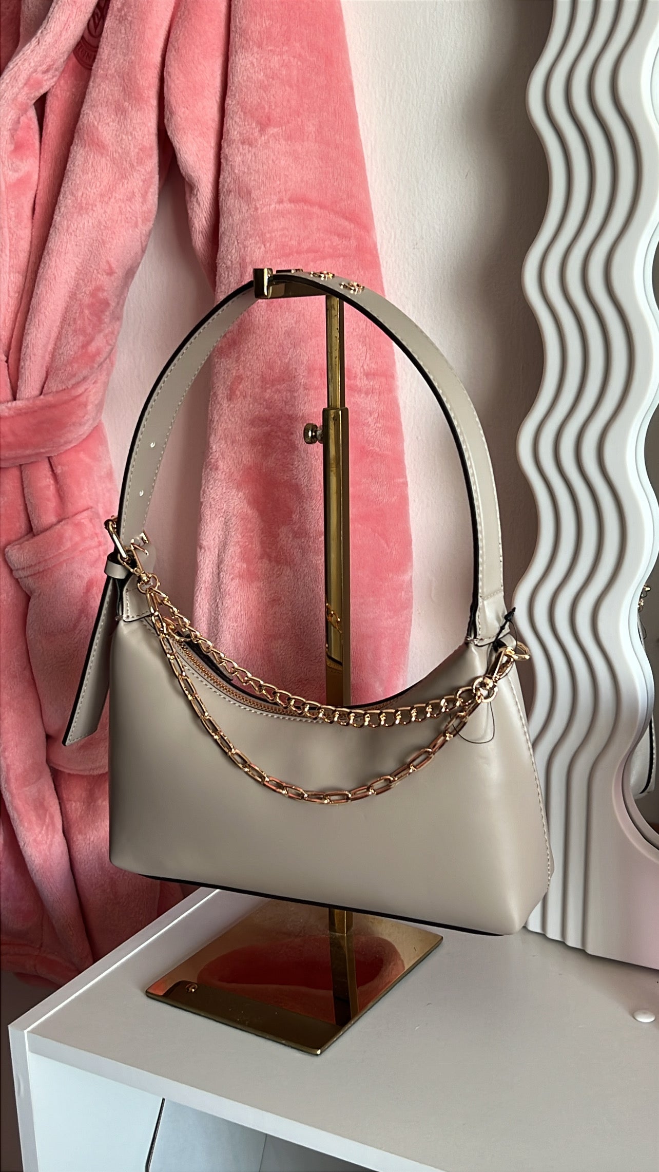 Guess shoulder bag beige