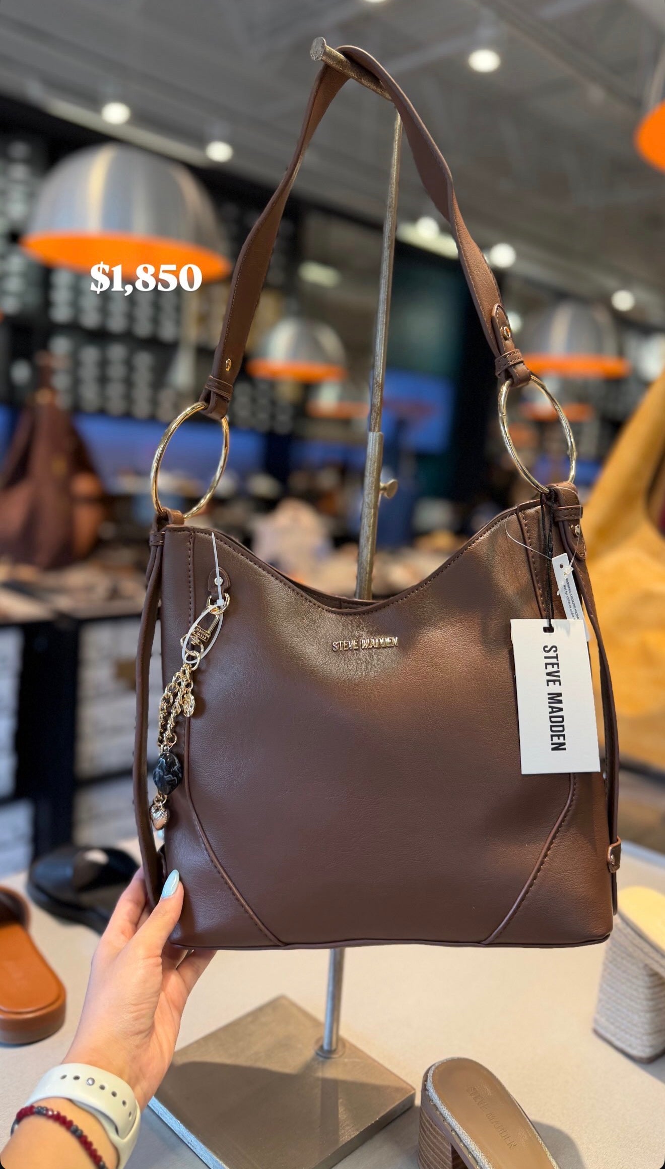 Shoulder bag Steve Madden con Charms