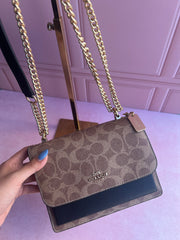 Mini Klare beige con negro