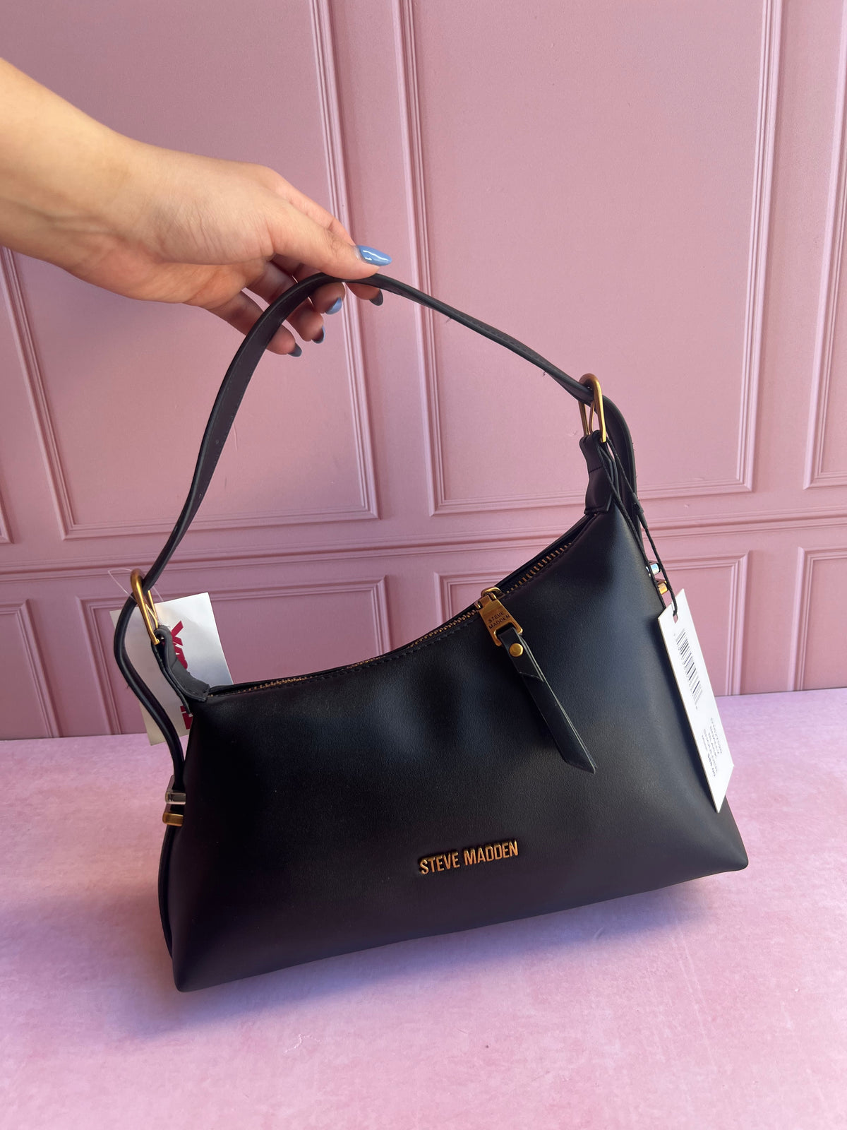 Shoulder bag Steve Madden negra