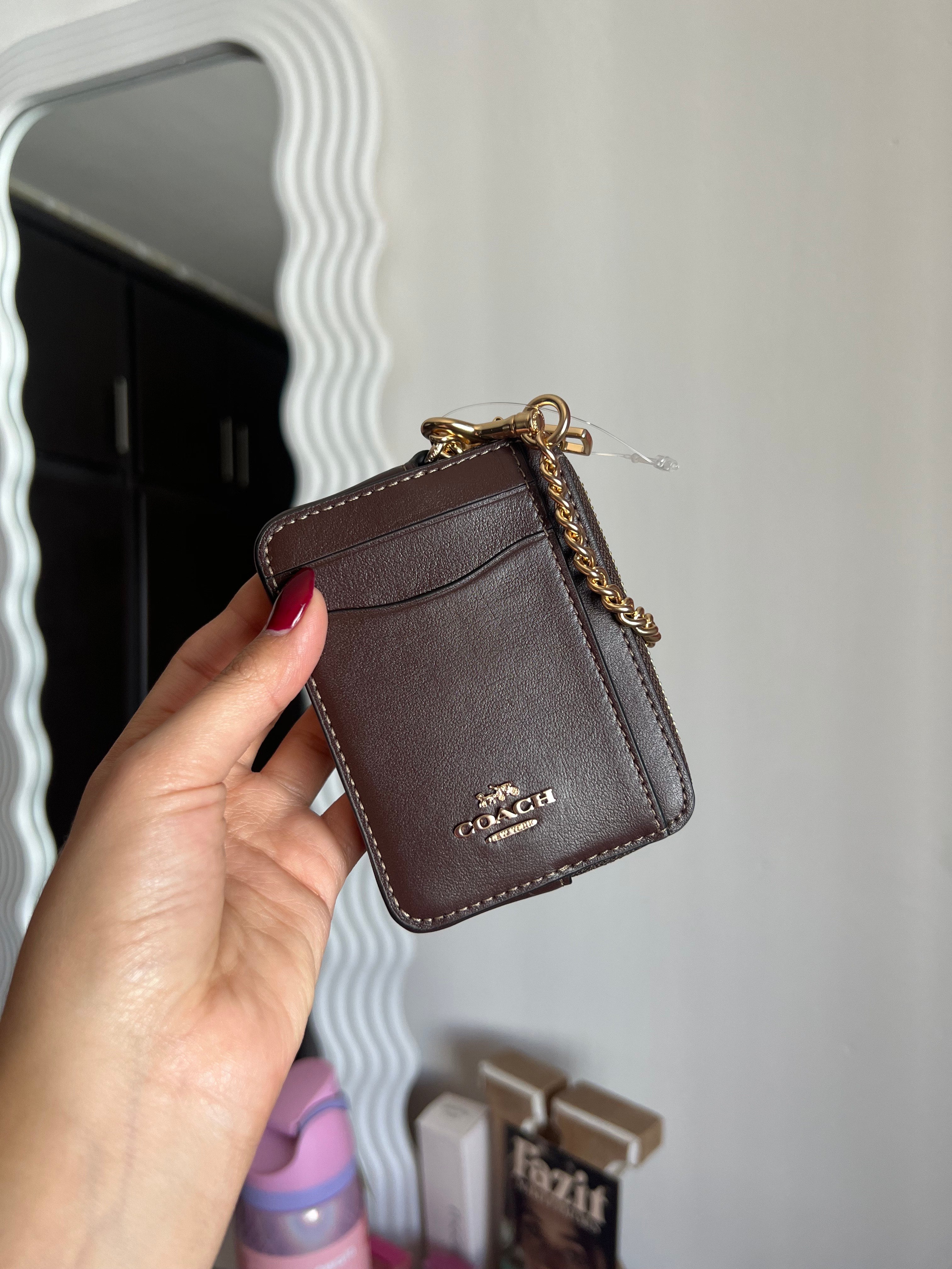 Coach Zip Card case