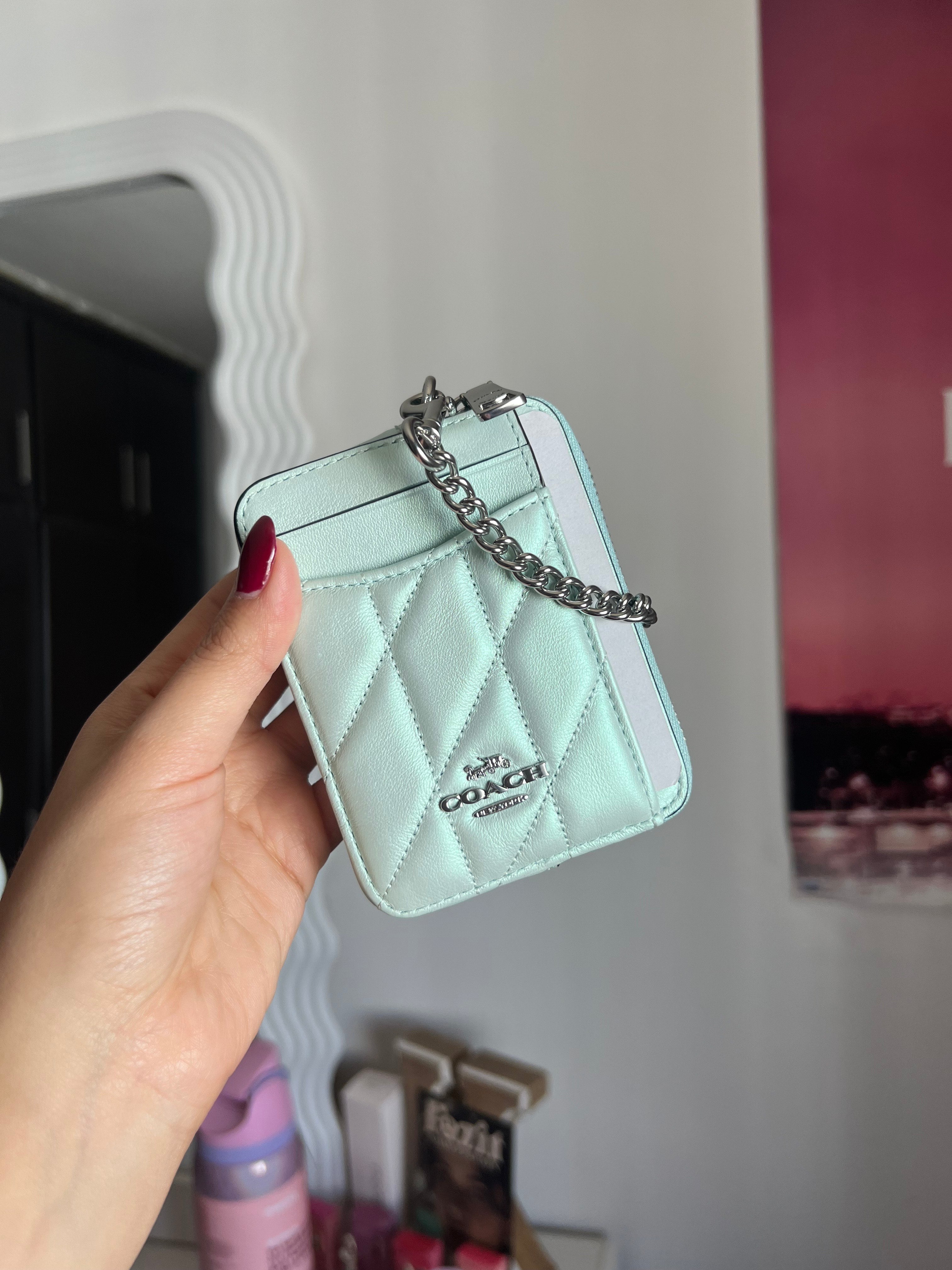 Coach Zip Card Case