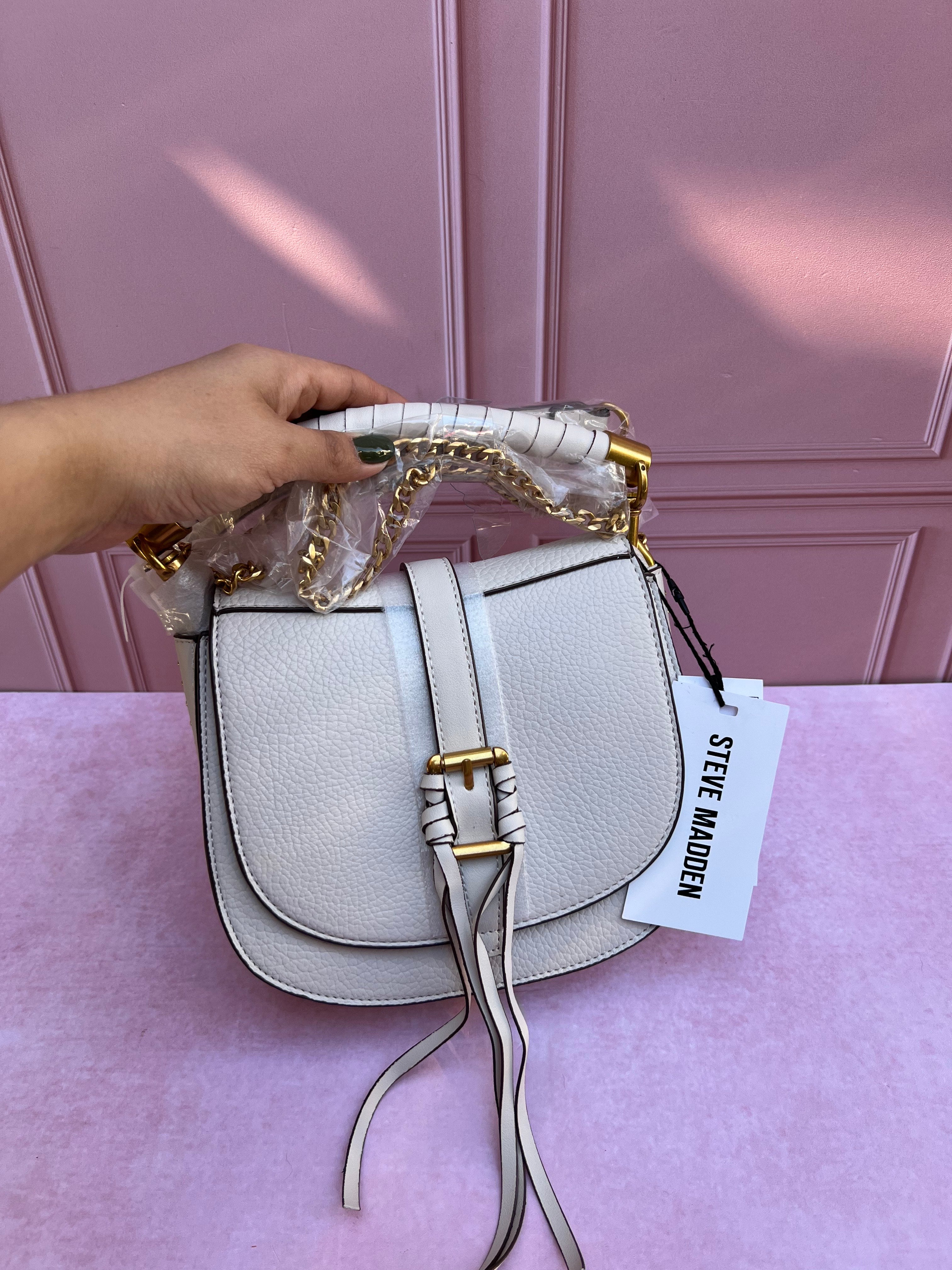 Crossbody Steve Madden tono blanco