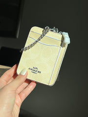 Zip Card Case Amarillo Coach