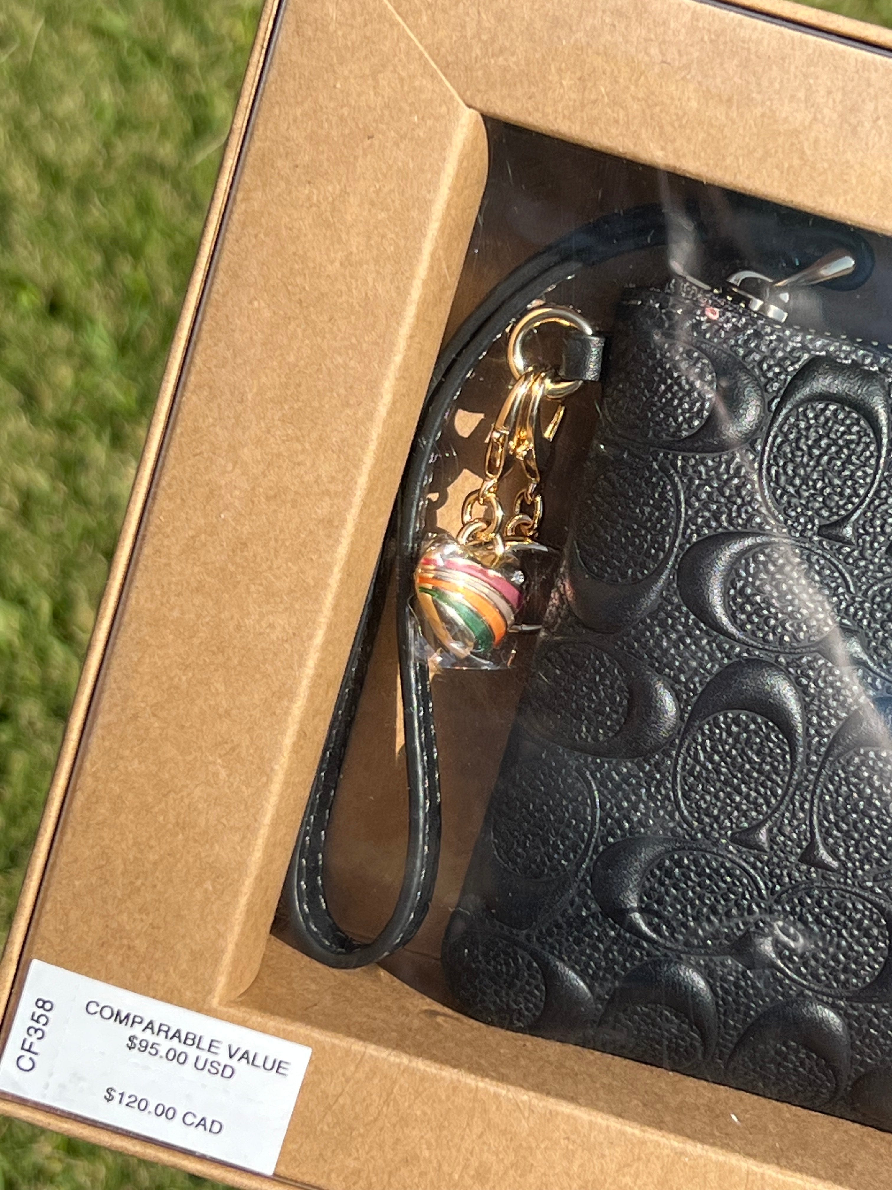 Wristlet Coach Set de regalo