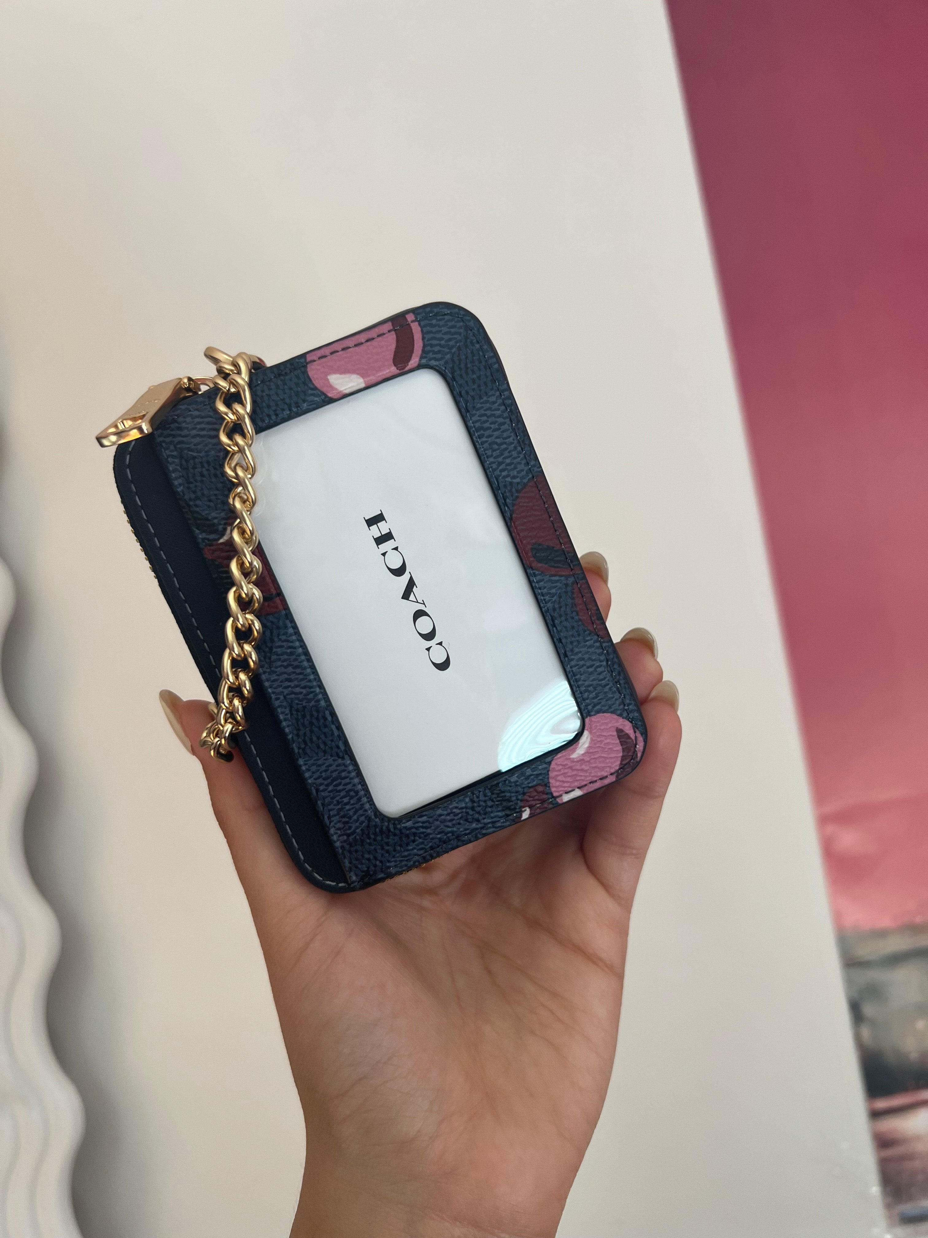 Zip Card Case cerezas