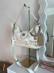 Bolso de hombro blanco Steve Madden